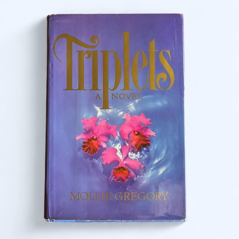 Triplets by Mollie Gregory 📚 - Hardcover First Edition EUC 📖